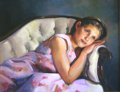 Margaret - oil on canvas