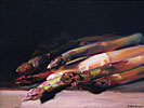 Asparagus - Oil on Canvas