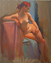 Nude Study #1 - Oil on Canvas